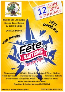 Affiche Fête du nautisme 2016